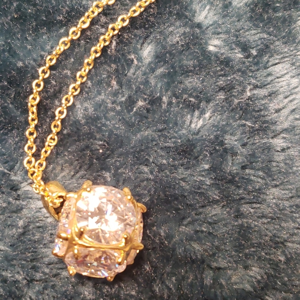 CZ pendant necklace
